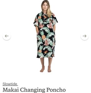 Slow Tide changing poncho
